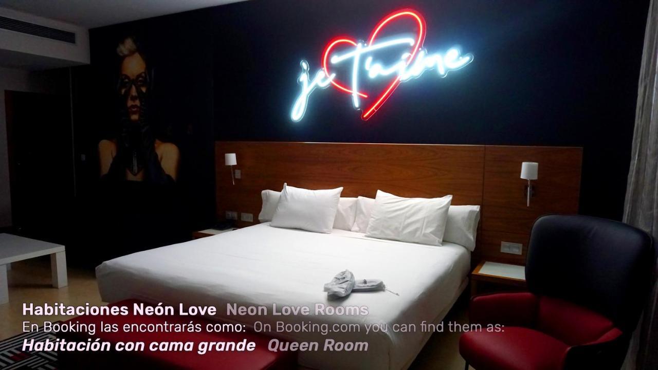 Spirit Hotel Gran Bilbao Exterior photo Neon Love Rooms