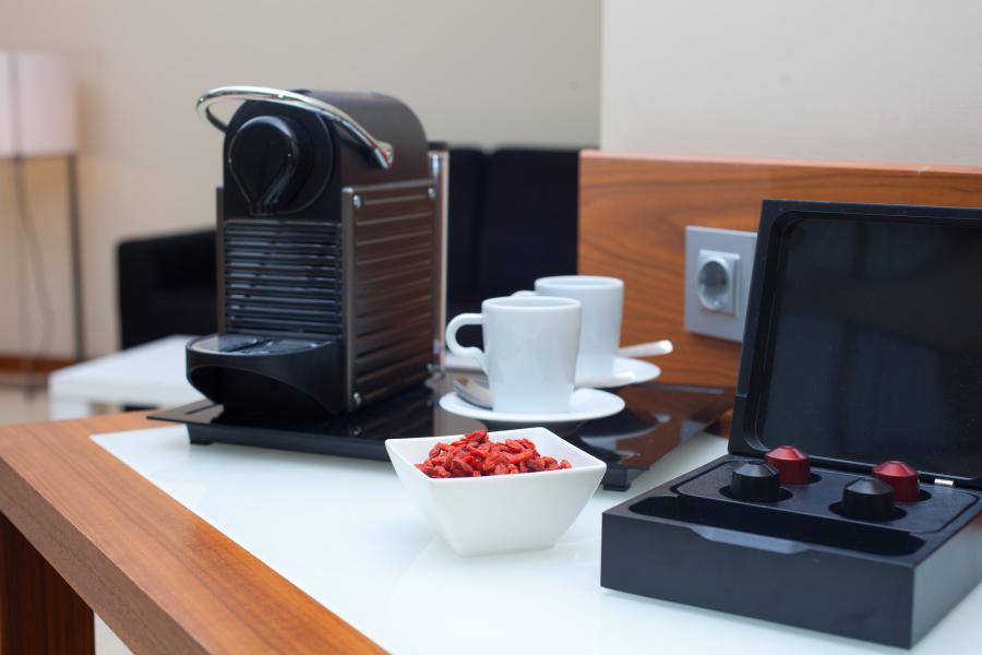 Spirit Hotel Gran Bilbao Exterior photo A Nespresso machine