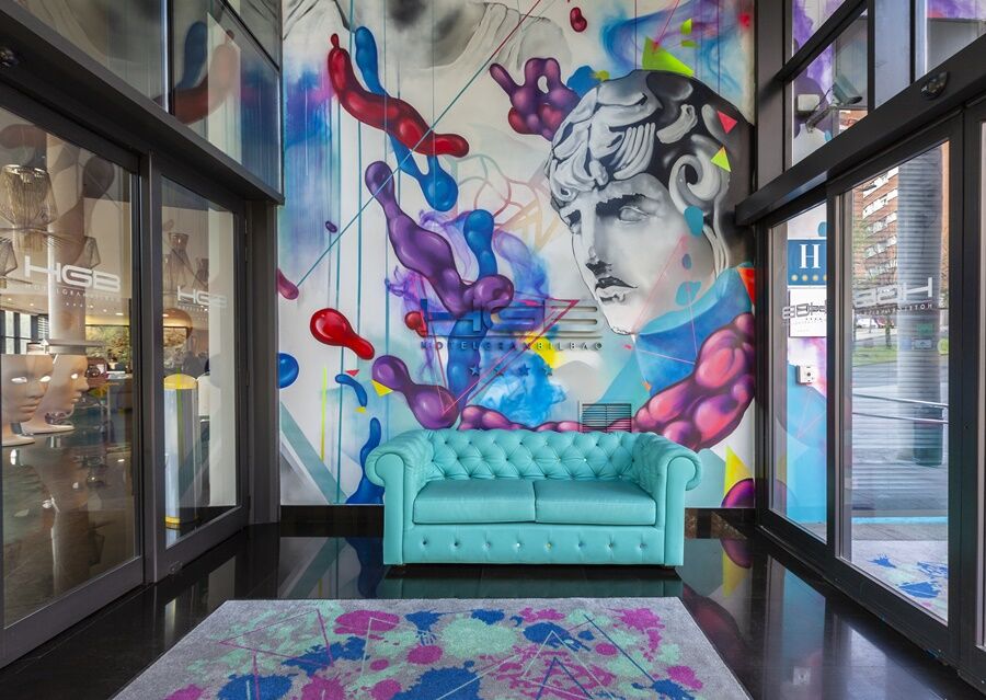 Spirit Hotel Gran Bilbao Exterior photo